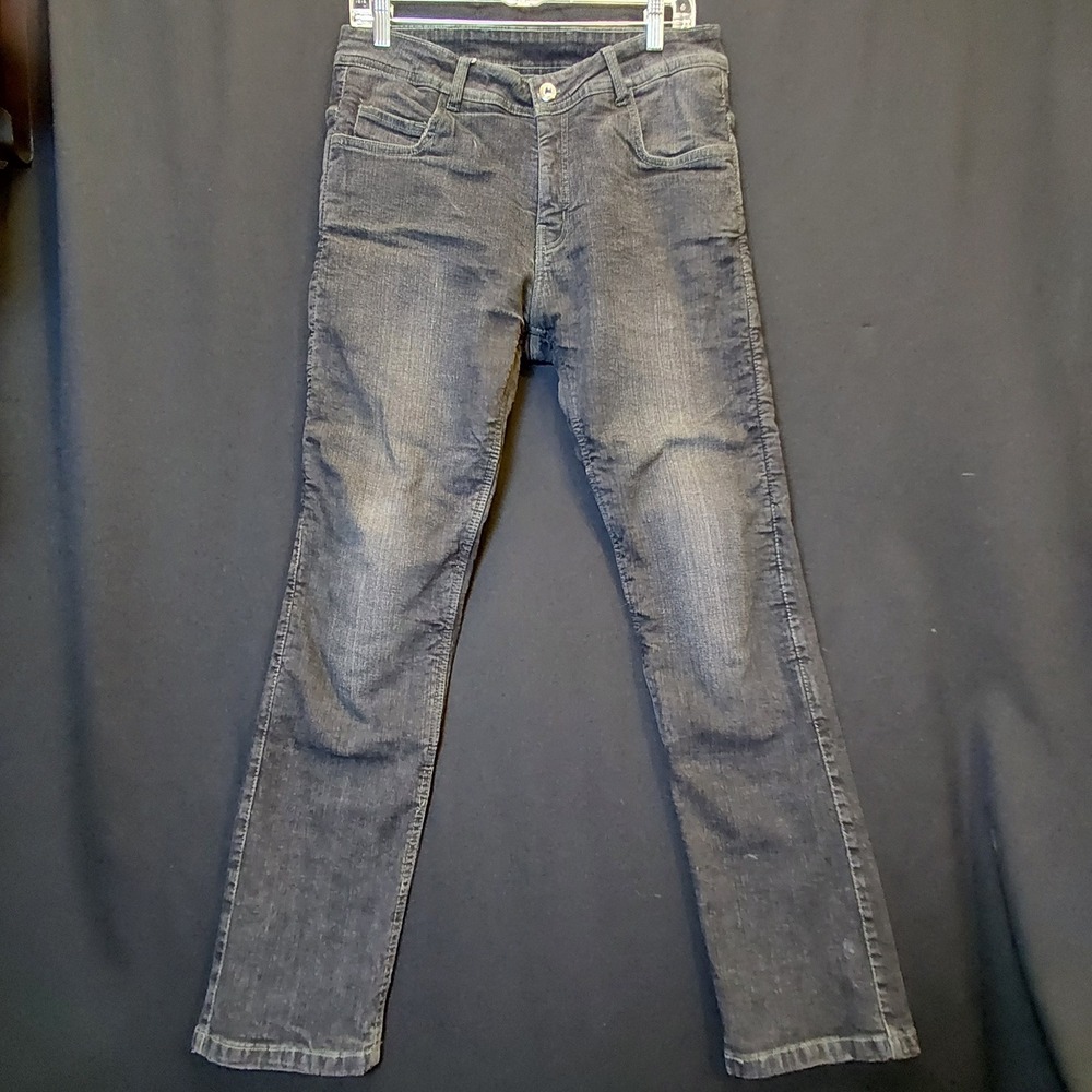 Street & Steel Axial Armored Motorcycle Jeans CE Armor Aramid Black Mens 32x31